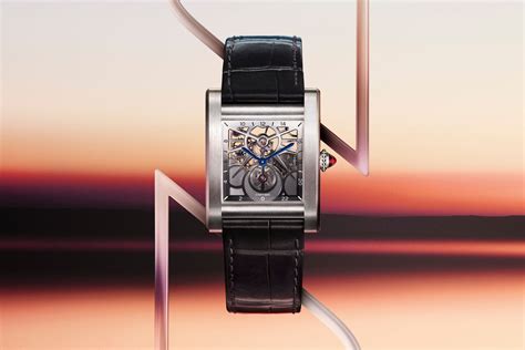 cartier tank normale skeleton.